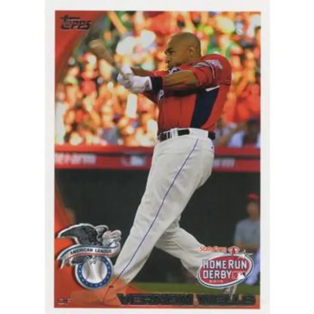 2010 Topps Update Vernon Wells HRD US-11 Toronto Blue Jays